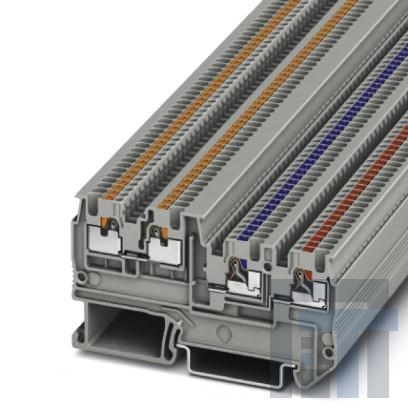 3244410 Клеммные колодки для DIN-рейки Sens/Act Term Block 26-14 AWG, Push-In