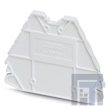 3270151 Комплектующие для клеммных колодок D-PTRV 4 WH END COVER WHITE