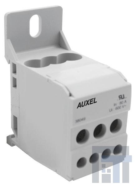 38049 Клеммные колодки для DIN-рейки 1poledist.Block80A IN:1X8-14AWG