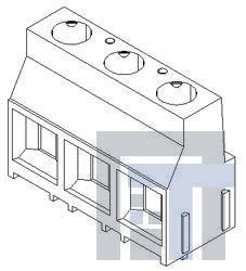 39390-0102 Фиксированные клеммные колодки 9.52MM 2 CKT 600V