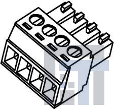 39510-0714 Съемные клеммные колодки 3.81MM EURO PLUG RA RA BLK AU 11A 14CKT