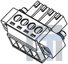 39514-5003 Съемные клеммные колодки 3.81MM EURO PLUG RA PLUG RA ME GRN 3CKT