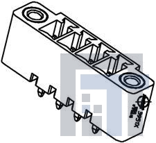 39515-6509 Съемные клеммные колодки 3.81MM EURO HEADER V VERT ME GRN AU 9CKT