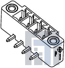 39516-6506 Съемные клеммные колодки 3.81MM EURO HEADER R ER RA ME GRN AU 6CKT