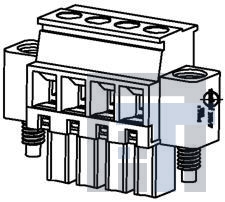 39517-7902 Съемные клеммные колодки 3.81MM EURO PLUG VER T ME RWE GRN 11AV AU