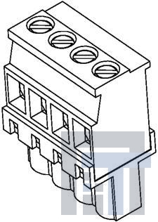 39523-7520 Съемные клеммные колодки 5.0MM EURO PLUG VERT ERT RWE GRN AU 20CKT
