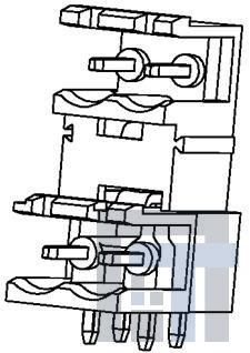 39528-0010 Съемные клеммные колодки 5.0MM EURO HEADER RA A DL STACK BLK 10CKT