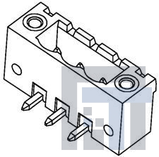 39536-5012 Съемные клеммные колодки 5.08MM EURO HEADER R ADER RA ME GRN 12CKT