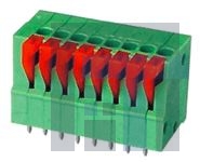 39700-0212 Фиксированные клеммные колодки SPRING TERMINAL BLOCK 12C-VERT GREEN