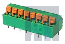 39700-0606 Фиксированные клеммные колодки SPRG TERM BLOCK NS 5.08MM 6P GRN