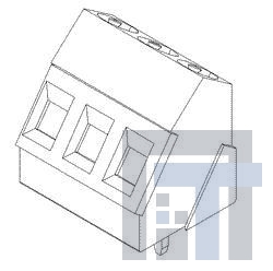 39880-0405 Фиксированные клеммные колодки 35 DEGREE 5.08 5 ASY 35 DEGREE 5.08 5 ASY