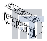 39889-0044 Фиксированные клеммные колодки 5.08MM (.200) FIXED EURO POLRZ PEG 6CKT