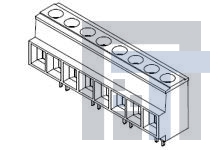 39910-0105 Фиксированные клеммные колодки 10.16 HI-PWR 5 POS