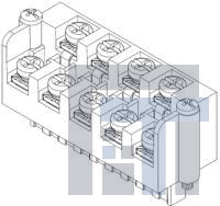 39940-0503 Съемные клеммные колодки 5.08MM EURO BLOCK PLG 03P