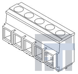 39960-0103 Фиксированные клеммные колодки SR BTS 8MM VERT 3 AS S 8MM VERT 3 ASY 30A