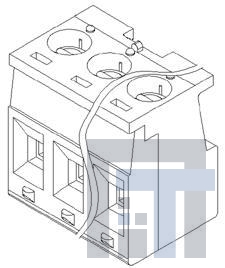 39980-0302 Съемные клеммные колодки 5.08MM 2 POS PCB Terminal Blocks