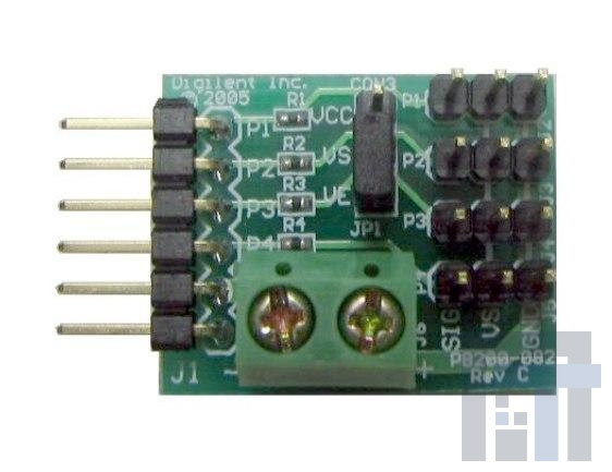 410-082 Интерфейсные модули клеммных колодок PmodCON3 - R/C Servo Connectors