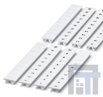 5060922 Комплектующие для клеммных колодок ZB 7.62/WH-100:UN- PRINTED