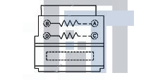 591898-1 Комплектующие для клеммных колодок TERM JCT, ELECT