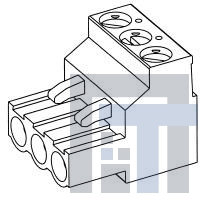 796634-5 Съемные клеммные колодки 5.08MM RA PLUG 5P