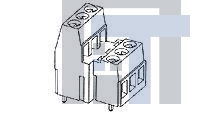 796691-8 Фиксированные клеммные колодки TERMI-BLOK PCB MOUNT 1 and 2 8P. 5