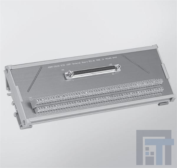 ADAM-39100-AE Интерфейсные модули клеммных колодок 100p SCSI-II wiring terminal, DIN-rail mounting
