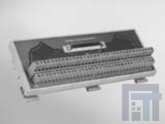 ADAM-3968-AE Интерфейсные модули клеммных колодок SCSI-68 Wiring Terminal, DIN-rail Mount