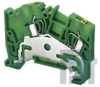 AGT2-5 Клеммные колодки для DIN-рейки ANGULAR GRND EARTH SPRING CLAMP 42X54mm