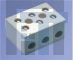 CB16-3H Фиксированные клеммные колодки Cera Euroblock 3 pl 6.3A600V
