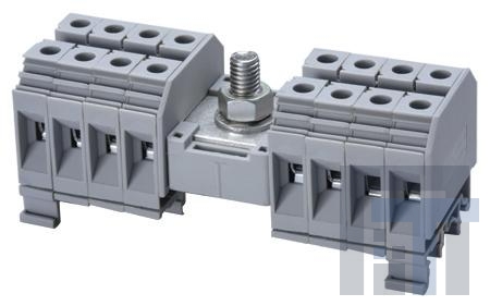 CDB10-3 Клеммные колодки для DIN-рейки Distribution Block Center in