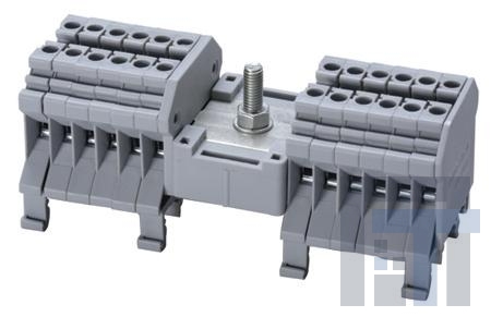 CDB4-2 Клеммные колодки для DIN-рейки Distribution Block Center in