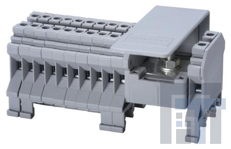CDB4-5(1) Клеммные колодки для DIN-рейки Distribution Block Center in