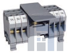 CDB6-2 Клеммные колодки для DIN-рейки Feed-thru Term Dble level