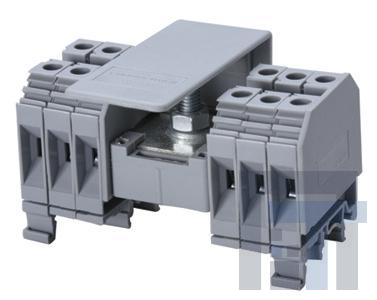 CDB6-3 Клеммные колодки для DIN-рейки lightning Arrestor 3pole