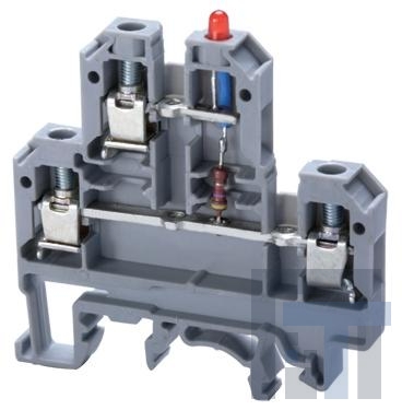CDL4U(E)L1 Клеммные колодки для DIN-рейки NEED REQ'D VOLTAGE