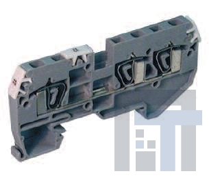 CSC4T1-2 Клеммные колодки для DIN-рейки Feed-thru Termblock