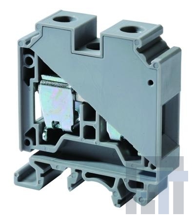 CTS35UN Клеммные колодки для DIN-рейки 12-2AWG,15mm, gray seale