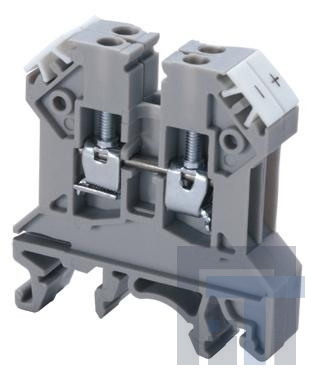 CTT2-5UT Клеммные колодки для DIN-рейки End PlateFront