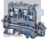 DDFL4U(E)LR-24 Клеммные колодки для DIN-рейки Dbl Lvl bridged LED