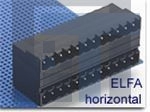ELFA04110 Съемные клеммные колодки R/A Hor Header 5.0 mm 4 pos