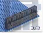 ELFB20280 Съемные клеммные колодки Ver Board Mnt Plug .2 in 20 Pos.