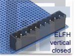 ELFH04450 Съемные клеммные колодки Vertical .3in 4 pos;Closed End