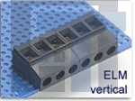 ELM029100 Фиксированные клеммные колодки Vertical Wire Entry