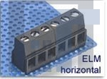ELM051200 Фиксированные клеммные колодки 5P WTB Cage Clamp Horizontal .200