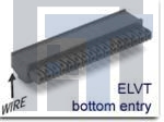 ELVT09600 Съемные клеммные колодки Straight Plug Bottom Entry