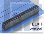 ELXH06500 Съемные клеммные колодки 6P 3.5mm Mini Header Vertical 15A 300V