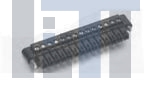 ELXP10100E Съемные клеммные колодки 10P 3.5mm Mini-Plug R/A w/ Locking Ears