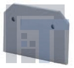 EPCTL2-5U-H Комплектующие для клеммных колодок End Plate CTL2.5U-H