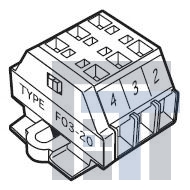 F03-20 Комплектующие для клеммных колодок Term. Block 10 pcs