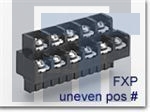 FXPT03200 Клеммные колодки с изолирующими перегородками FLEXIPLUG 5.08MM 3POS BLACK